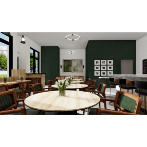 Modern Simplicity for the Urban Crowd: Elevating Your Cafeteria