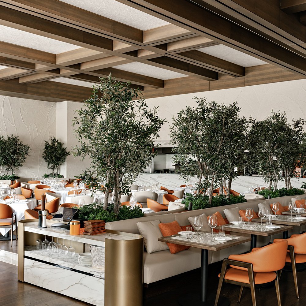 New York Sophistication: The La Norma Inspired Terracotta & Banquette Set - Image 4