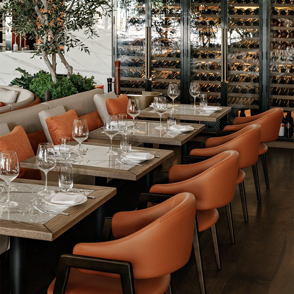 New York Sophistication: The La Norma Inspired Terracotta & Banquette Set - Image 3